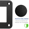 DAOKAI Rocker Switch Panel 4 Way Panel Housing Holder,4 Gang