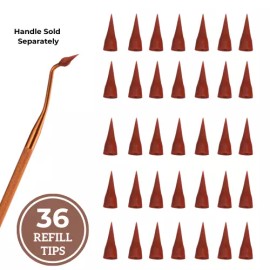GUM Stimulator Refill Tips, Gum Massager Rubber Tips Replacement, Latex Free