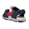 Geox Baby Boys' B Flaffee Boy Sandal, Navy red