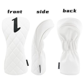 Golf Headcover Driver 440cc 460cc Cover Wood Cover Utility UT Cover Waterproof Diamond Number (Orange, X)