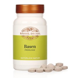 Base Tablets with Calcium + Magnesium + Zinc + Chrome + Copper without Synthetic Additives (Pack of 180) 100% Made in Germany, Basic Nutrition, Acid-Base Household BÄRBEL DREXEL®