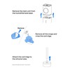 Dreo Scale-Inhibitor Cartridge 3-Pack for Humidifiers HM735S, Prevent Mineral Build-up,