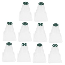 Mipcase 10pcs Insulation Cover Accessories for Greenhouses Greenhouse Covers for Replacement Cover The Pet Transparent