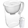 Brita Large 10 Cup Water Filter Pitcher with 1 Standard
