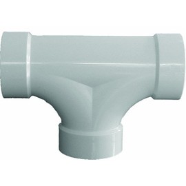 Genova Products 71644 2-Way Cleanout Tee Pipe Fitting, 4"