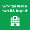 Nexcare Flexible Clear Tape, Waterproof Transparent Medical Tape, Secures Dressings