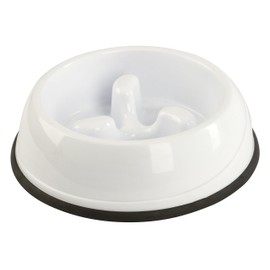 Kerbl Anti-Dribble Plastic Bowl, 1000 ml, White