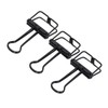 80Pcs Hollow Binder Clips 0.7in Sturdy Metal Hollow Out Strong