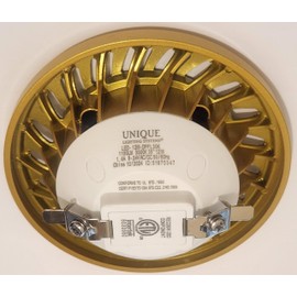 Unique Lighting Systems Flex Gold Series PAR36 12W 38 Degree 1100 Lumen 3000K Warm White LED Bulb (LED-12W-DPFL30K)