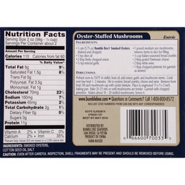 Bumble Bee Fancy Smoked Oysters, 3.75 Ounce (Pack of 1)