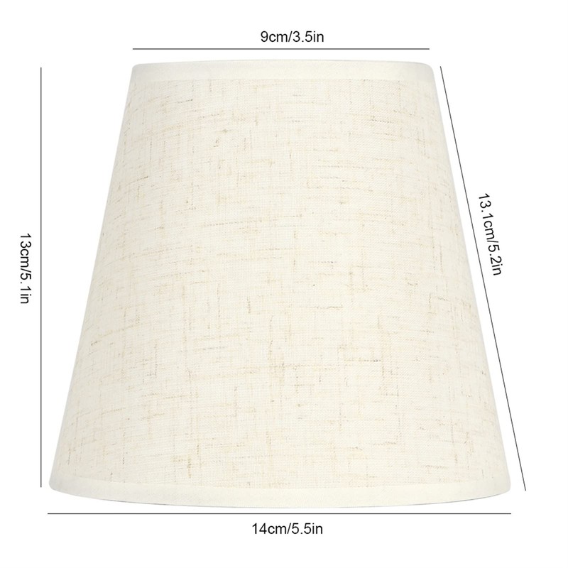 ZPYGYKLALW 6PCS Nordic Simple Cloth Lamp Shades Art Decor Light