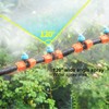 5m Garden Irrigation Kit 9/12 Hose Spray Nozzle Automatic Watering