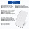 VIOKS Door Handle Flap Handle White Replacement for Beko 4244570100