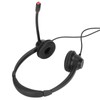 RJ9 Phone Headset Built in HD Microphone Binaural Office Headset