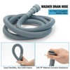 6.6 Feet Universal Washing Machine Drain Hose Flexible Dishwasher Drain