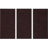 BGS Diy 80713 Felt Gliders Plates Brown 100 x 200