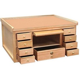 Jewelers Pocket Watch Clock Repair Work Bench