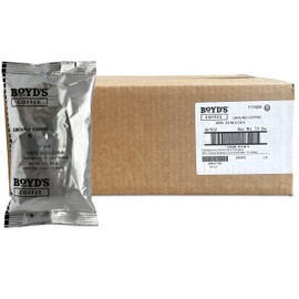 Boyd's Coffee Sumatra Ground Coffee, Medium Dark Roast, Portion Packs, 3 Ounce (Pack of 40)