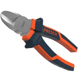 Presch Side Cutter 160mm Straight - Professional Cable Cutter Hardened with Multi-Component Handle - Heavy Duty Craft and Florist Wire Cutters