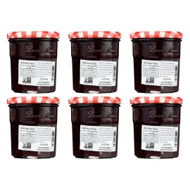 Bonne Maman Four Fruit Preserves 13 Ounce Pack of 6 Non GMO Gluten Free