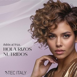 TEC ITALY Curls Shampoo Nutrición Rizos Antifrizz Protección UV 300 ml                                                                                