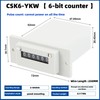 Pulse Counter, CSK6-YKW 6 Digit Electromagnetic Pulse Counter 110V /