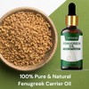 Amissan Premium Fenugreek (Methi) Carrier Oil - 100% Pure and