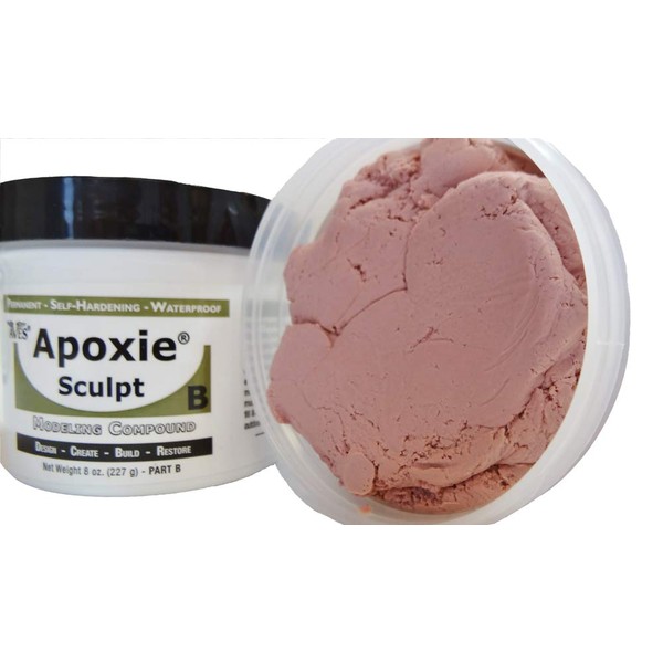 Aves Apoxie Sculpt 1 lb. Pink, 2 Part Modeling Compound (A & B)