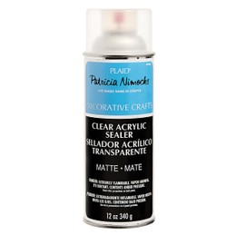 Plaid Patricia Nimocks Clear Acrylic Sealers (12-Ounce), CS200306 Matte