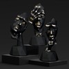 Perfekto24 Sculptures Decorative Modern - Sculptures in Black - Thinker
