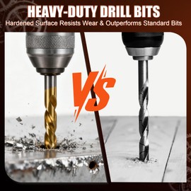 coobeast Thread Repair Kit, Thread Repair Tool with HSS Drill Bit & 30pcs 304 Stainless Steel Inserts, Complete Helicoil Rethreading Tool Set for Automotive Engine with Portable Carry Case M6x1.0