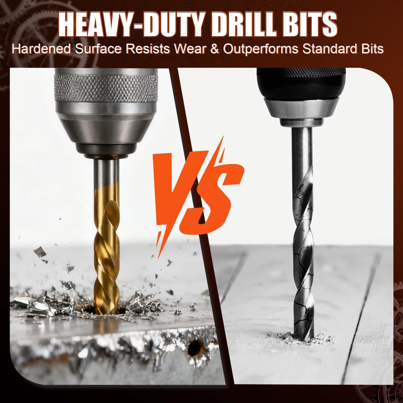coobeast Thread Repair Kit, Thread Repair Tool with HSS Drill