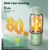 Portable Bottle Warmer for Travel,Milk Warmer for Baby Breastmilk with