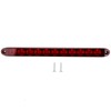12V 11 LED Brake Turn Tail Light Red Polycarbonate Lens