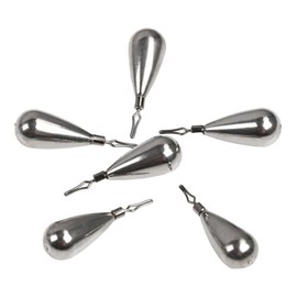 Tungsten Tear Drop Shot Fishing Weights, 1.8g, 3.5g, 5.3g, 7.0g FISHIN ADDICT (3.5 grams)