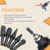 KOLIBROX 1/4'' DIY Drill Bit Set - Precise Carpentry Tools