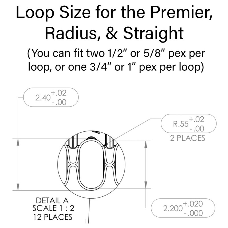EZ Route Radius 12 Loop Pex Organizer
