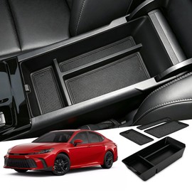 Center Console Organizer for 2025-2026 Toyota Camry, Armrest Storage Tray
