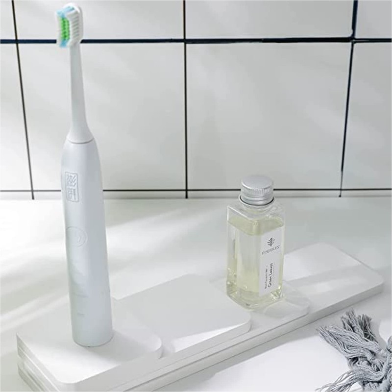 Water Absorbent Stone for Sink, Silica Soap Dish, Quick-Drying Soap
