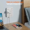 TerHavn Extension electrica Corta 1.5M y Regleta Multicontacto con 8