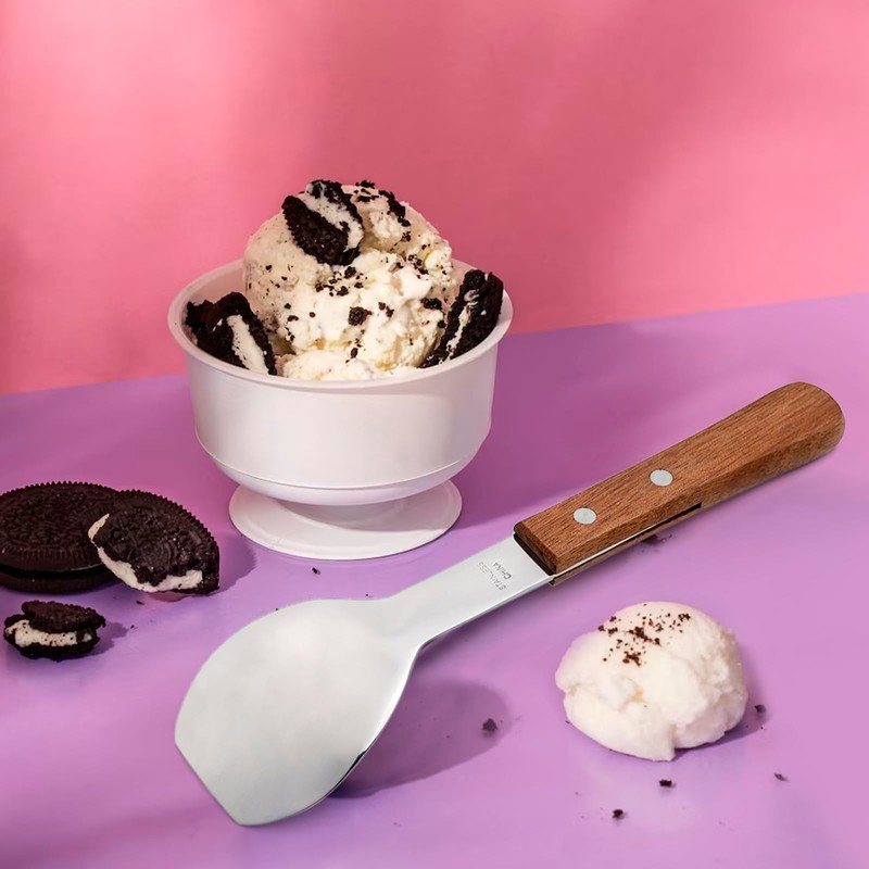 Aspire Stainless Steel Ice Cream Scoop, Ice Cream Spade Spoon,