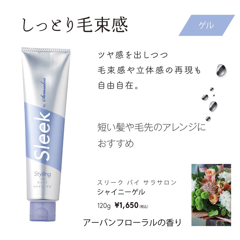 Aquanoa Sleek By Sarasaron Shiny Gel 4.2 oz (120 g)