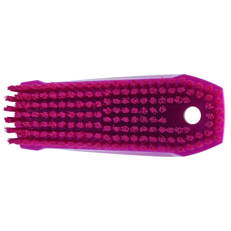 Vikan 6440 Nail Brush, Polyester, Pink, 1