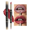 Lip Liner And Lipstick Set - Lip Pencil 2-In-1- Vegan