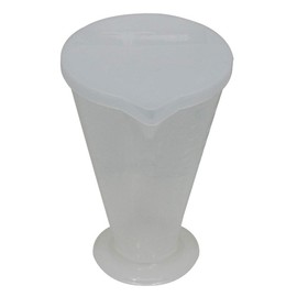 Pit Posse PP3318 Measuring Cup for Oil - Racing Utility Jug - 2 Stroke Oil Engine Fluid Utility Can - 16:1 to 70:1 Premixed Ratio Engine Fluids - CC & OZ Measuring Marks - Debris-Free Cap