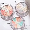 KARLOR Highlighter Palette, Mixed Colours Face Highlighter Powder Crystal Highlighter