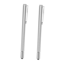ORFOFE 2pcs Telescopic Stainless Steel Eyesight Test Hand Pointers for Hospital Use Durable Testing Tools Lightweight and Practical Optometry Instruments