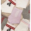 4 Pairs Women Short Socks Stranger Things Fine Drawing Ankle