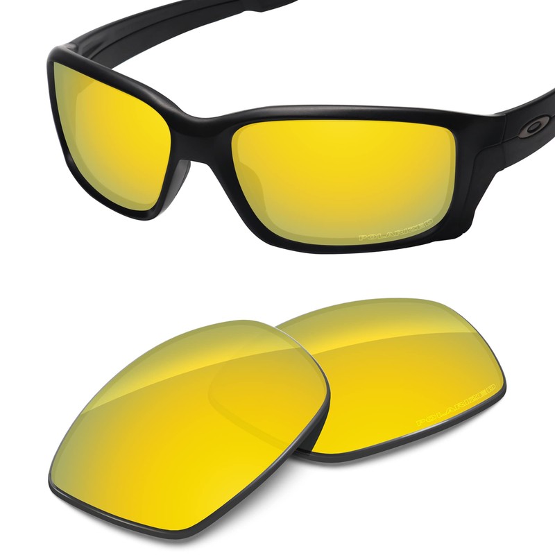 Tintart Performance Replacement Lenses Compatible with Oakley Straightlink Polarized Etched,