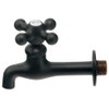 Kakudai 702-016-13 Color Long Body Horizontal Faucet / Matte Black